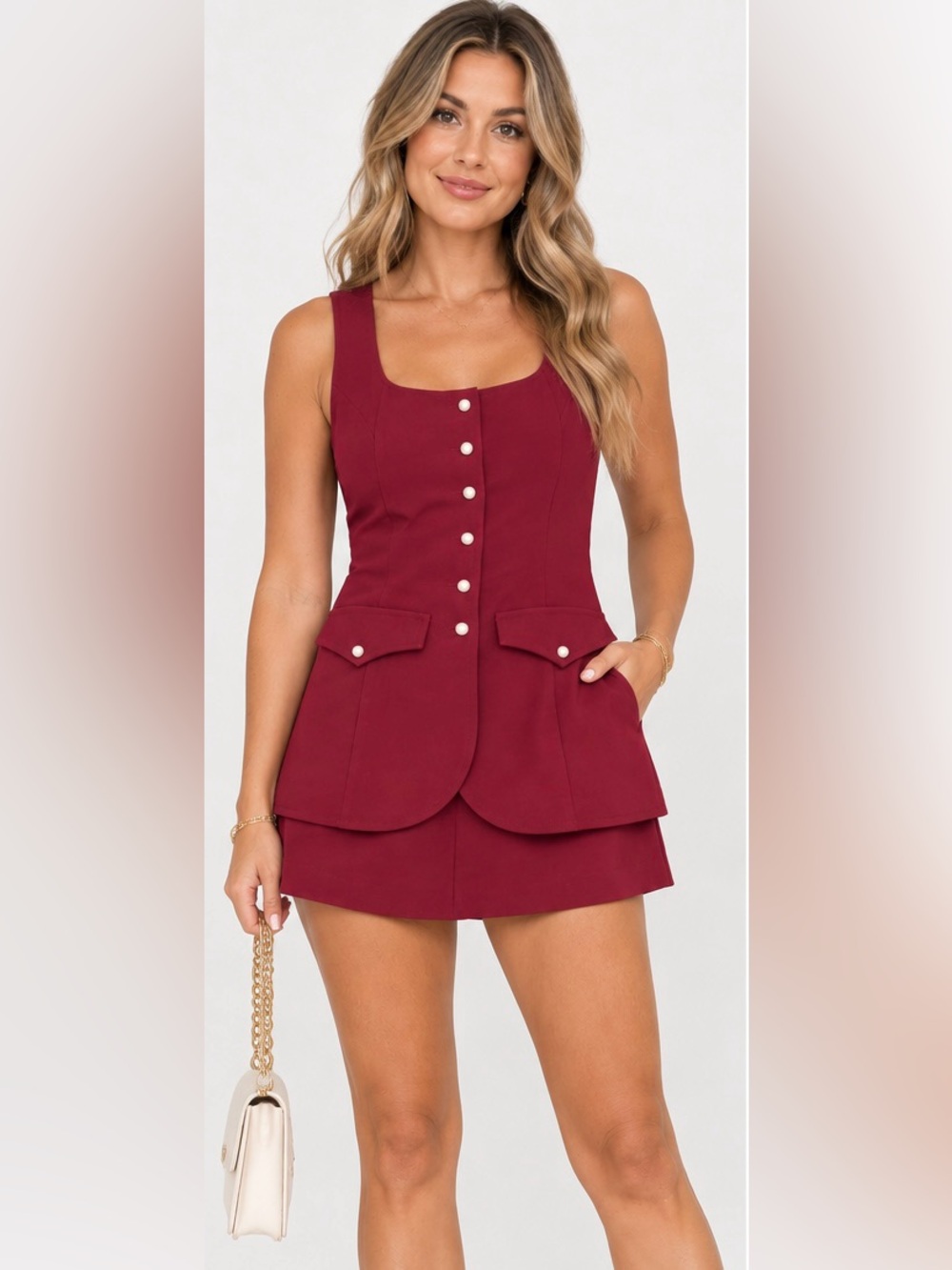 Amanda Uprichard Kya Western Romper Syrah Size XS NWT